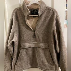 Eddie Bauer Fleece Quarter Zip Pullover